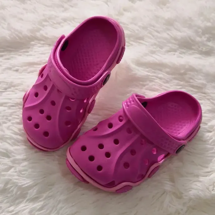 أحذية قباقيب للأطفال أحذية بلاستيكية برسوم كرتون أحذية حدائق للأطفال - Children's clogs, cartoon plastic shoes, children's garden shoes