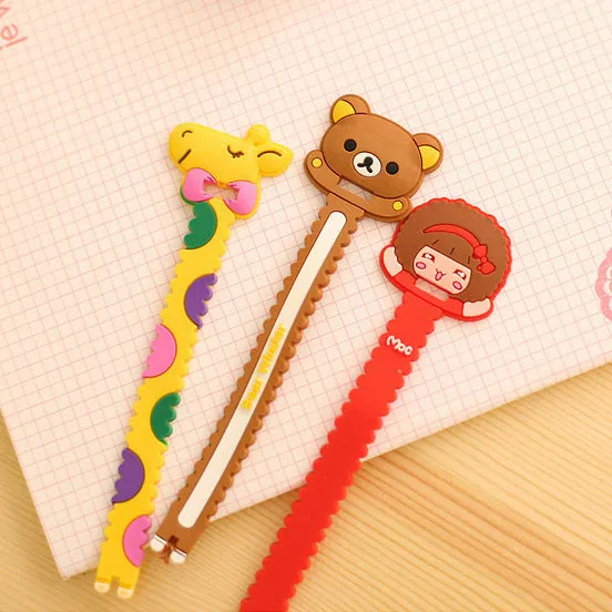 2Pcs USB Earphone Wire Tidy Storage Wrap Cable Winder Sawtooth Organizer Office School Holder