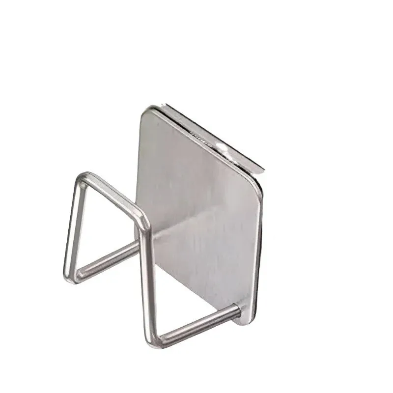 304 Stainless Steel Sink Shelf with Adhesive Hooks
