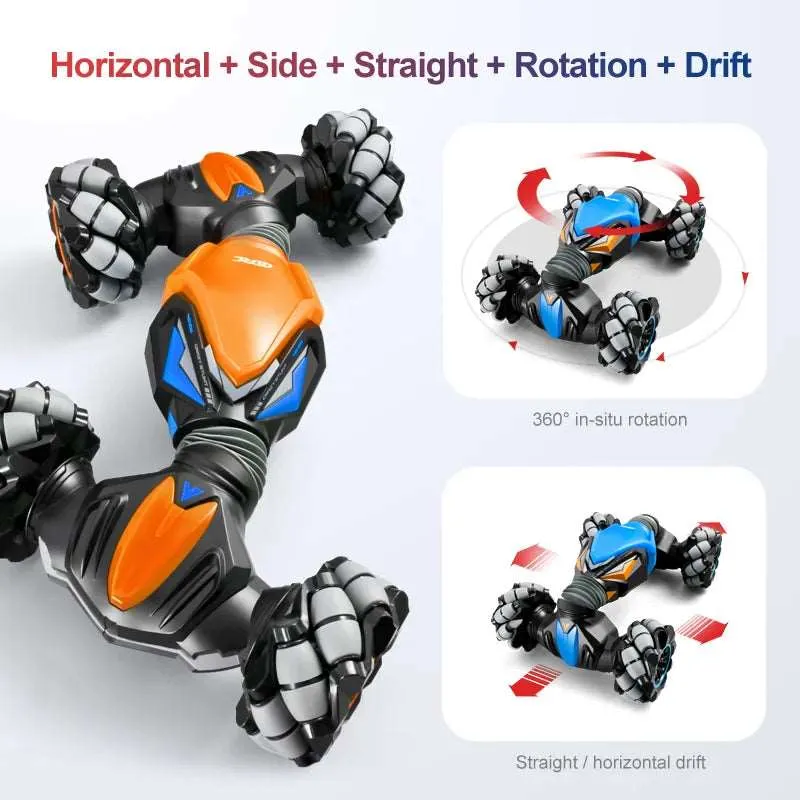 4WD Radio Control Stunt Car Gesture Induction Twisting Off-Road Vehicle