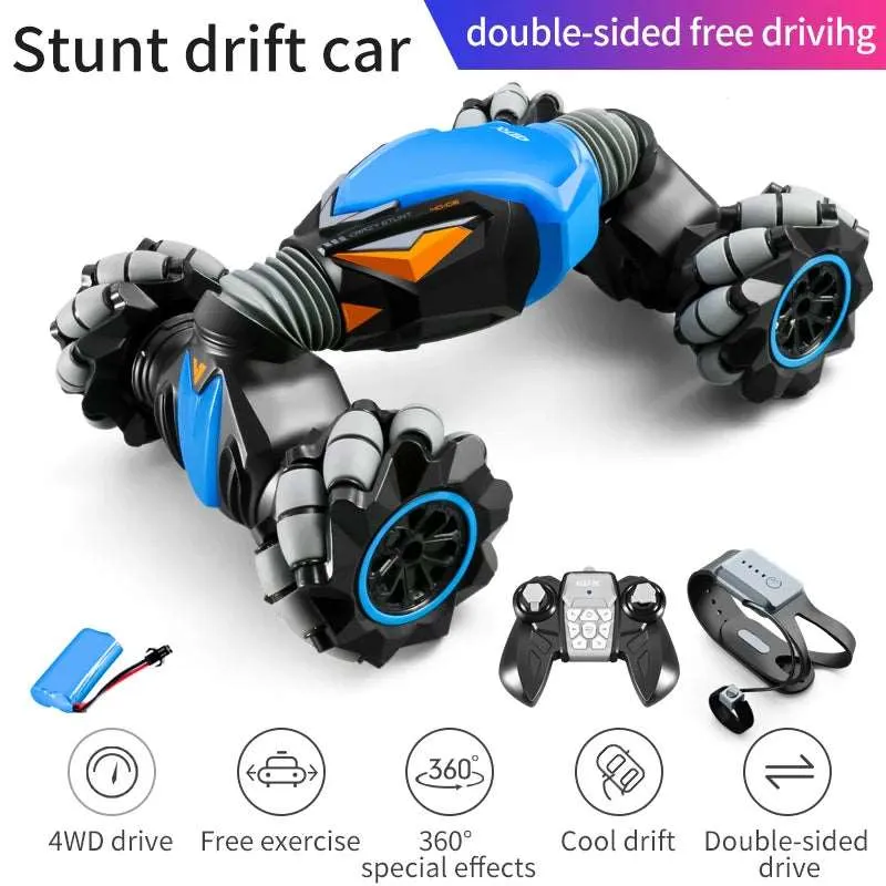 4WD Radio Control Stunt Car Gesture Induction Twisting Off-Road Vehicle