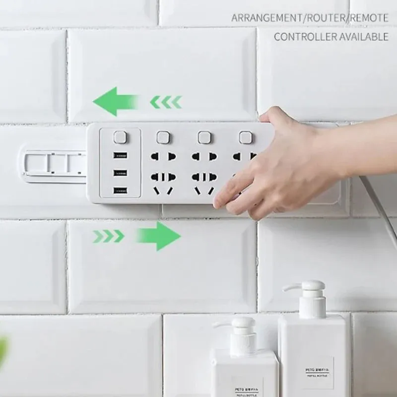 Adhesive Power Hub Organizer