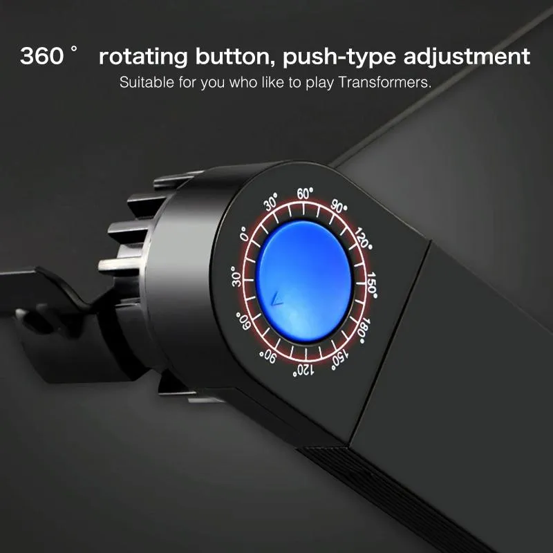Adjustable Foldable Laptop Stand with Fans & Mouse Pad - Portable Aluminum