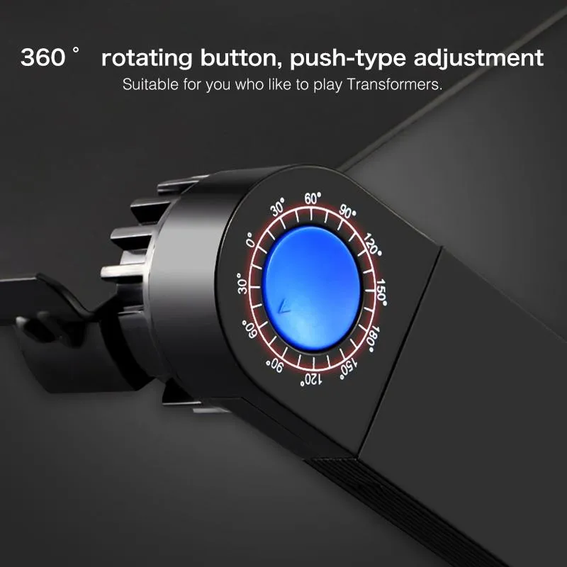 Adjustable Foldable Laptop Stand with Fans & Mouse Pad - Portable Aluminum