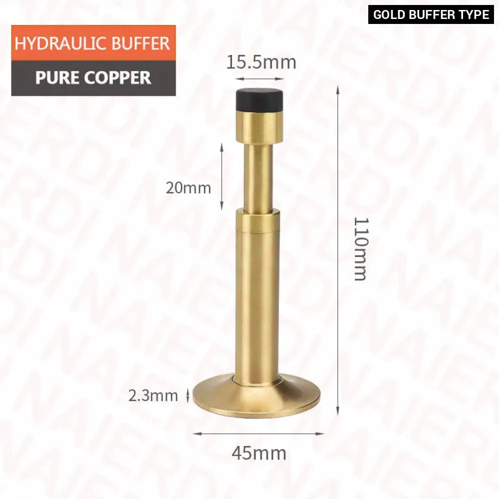 Adjustable Hydraulic Door Stopper for Wall Mounted Doors