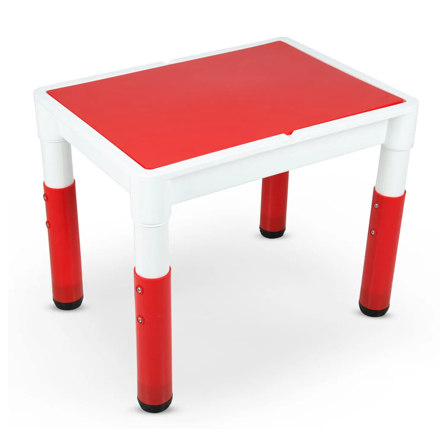 BAYBEE 2 in 1 Multi-Purpose Study Table for Kids, Writing & Block Fixing Double Side Table for Kids with Adjustable Height