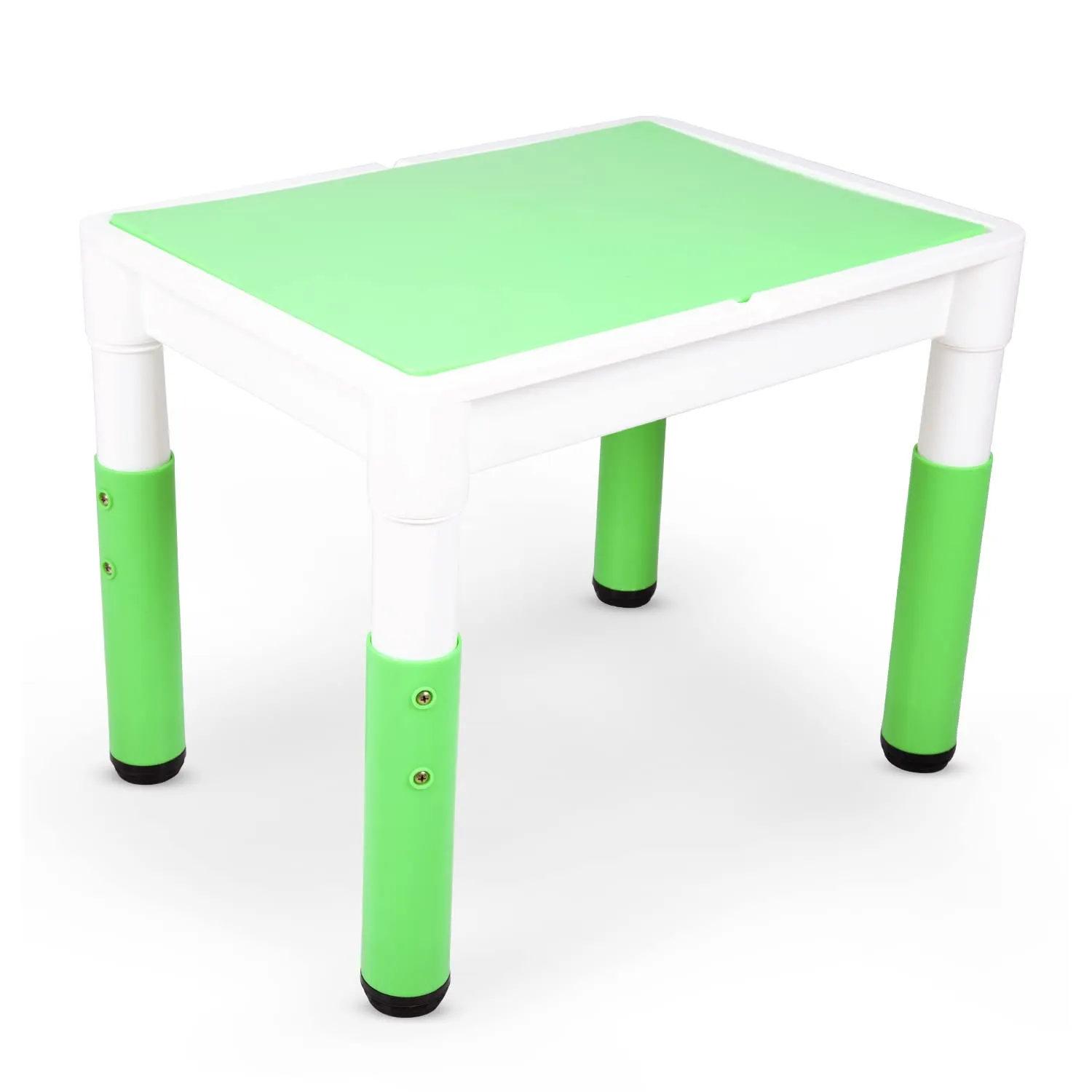 BAYBEE 2 in 1 Multi-Purpose Study Table for Kids, Writing & Block Fixing Double Side Table for Kids with Adjustable Height