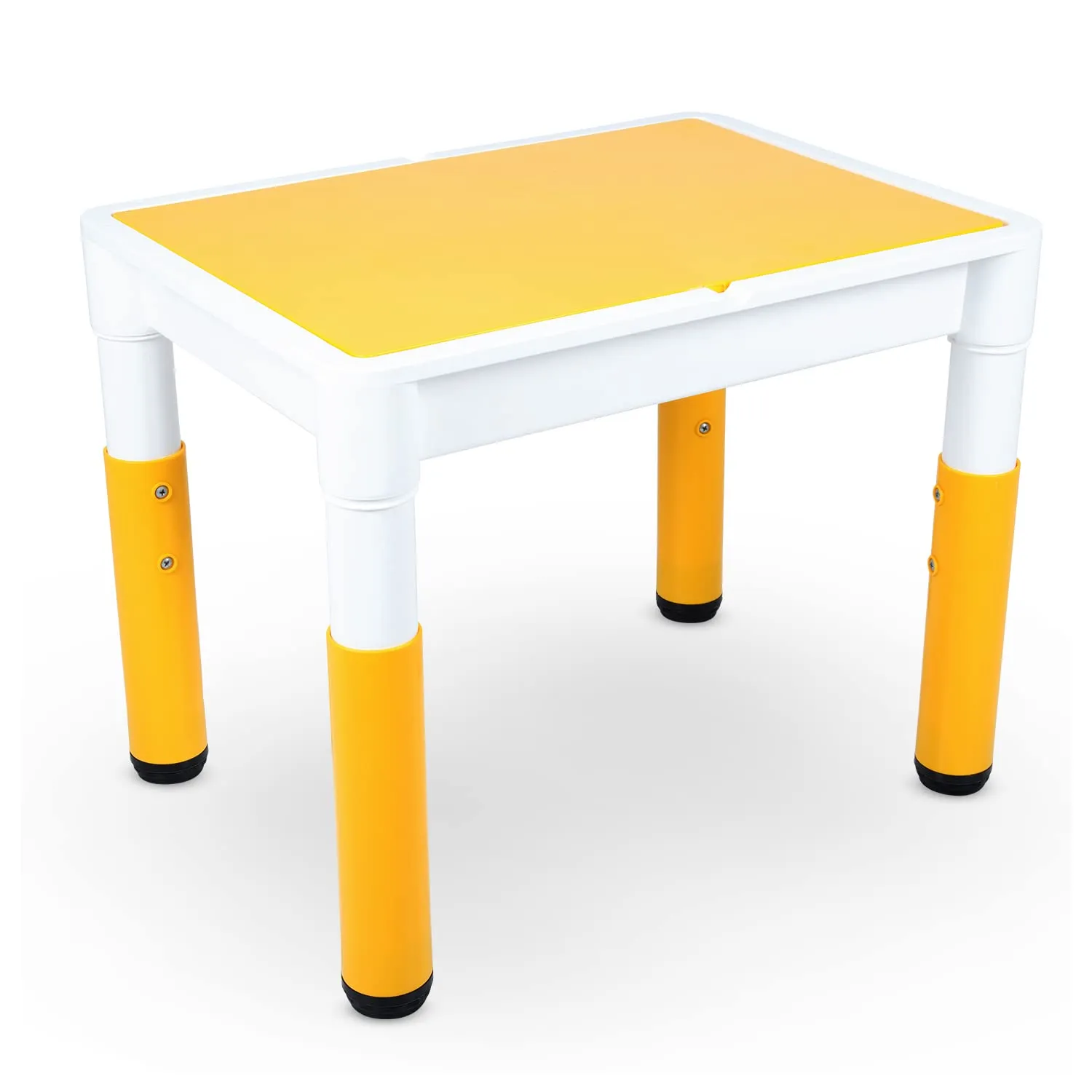 BAYBEE 2 in 1 Multi-Purpose Study Table for Kids, Writing & Block Fixing Double Side Table for Kids with Adjustable Height