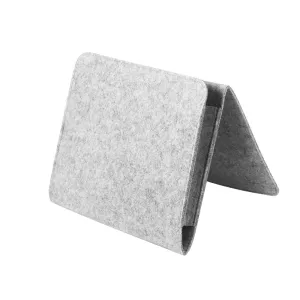 Bedside Storage Organizer for Glasses Earphone Cellphone Remotes Light Gray