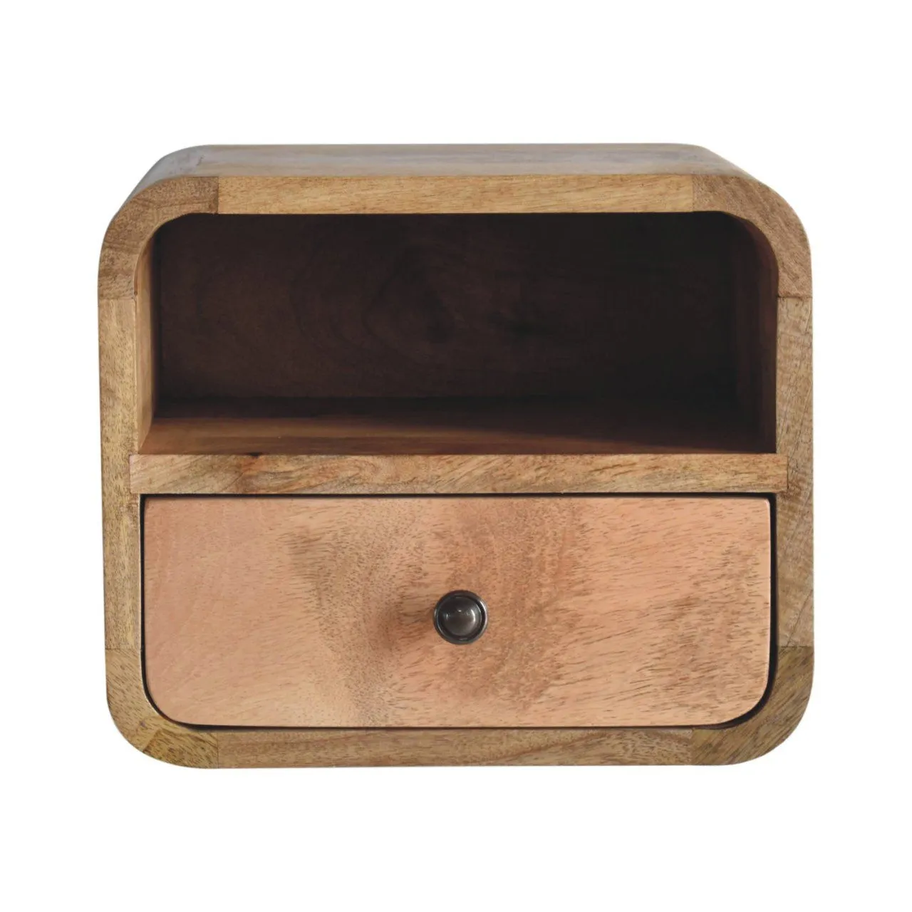 Curved Upper Slot Floating Nightstand by Couch.com