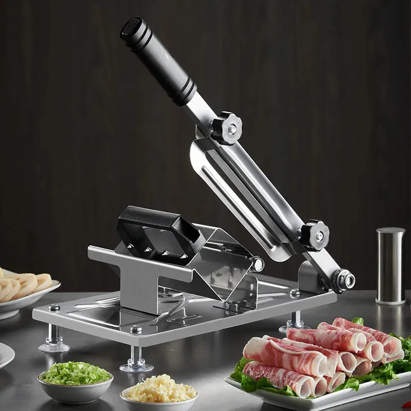 Efficient Table Slicer for Frozen Meat and Produce