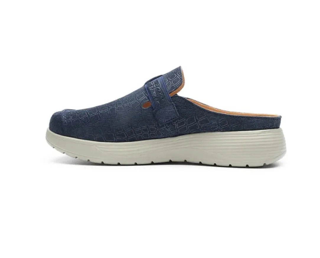 G Comfort Navy Mule S-8621LF