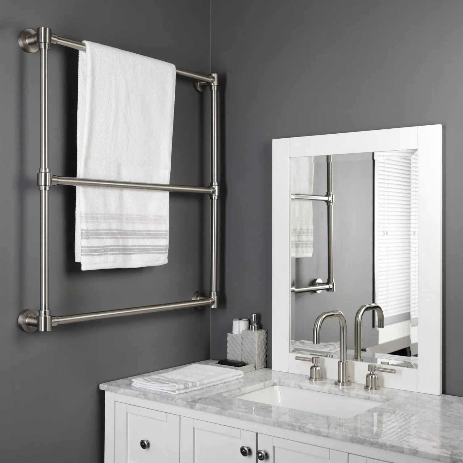 Gallant 30-Inch Wall Mount 3-Bar Towel Rack