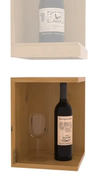 InstaCellar - Quarter Round Bin Extender