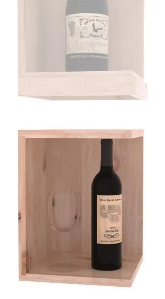 InstaCellar - Quarter Round Bin Extender
