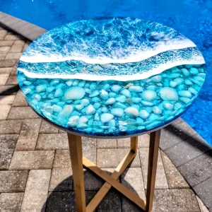 Into the Depths Side Table