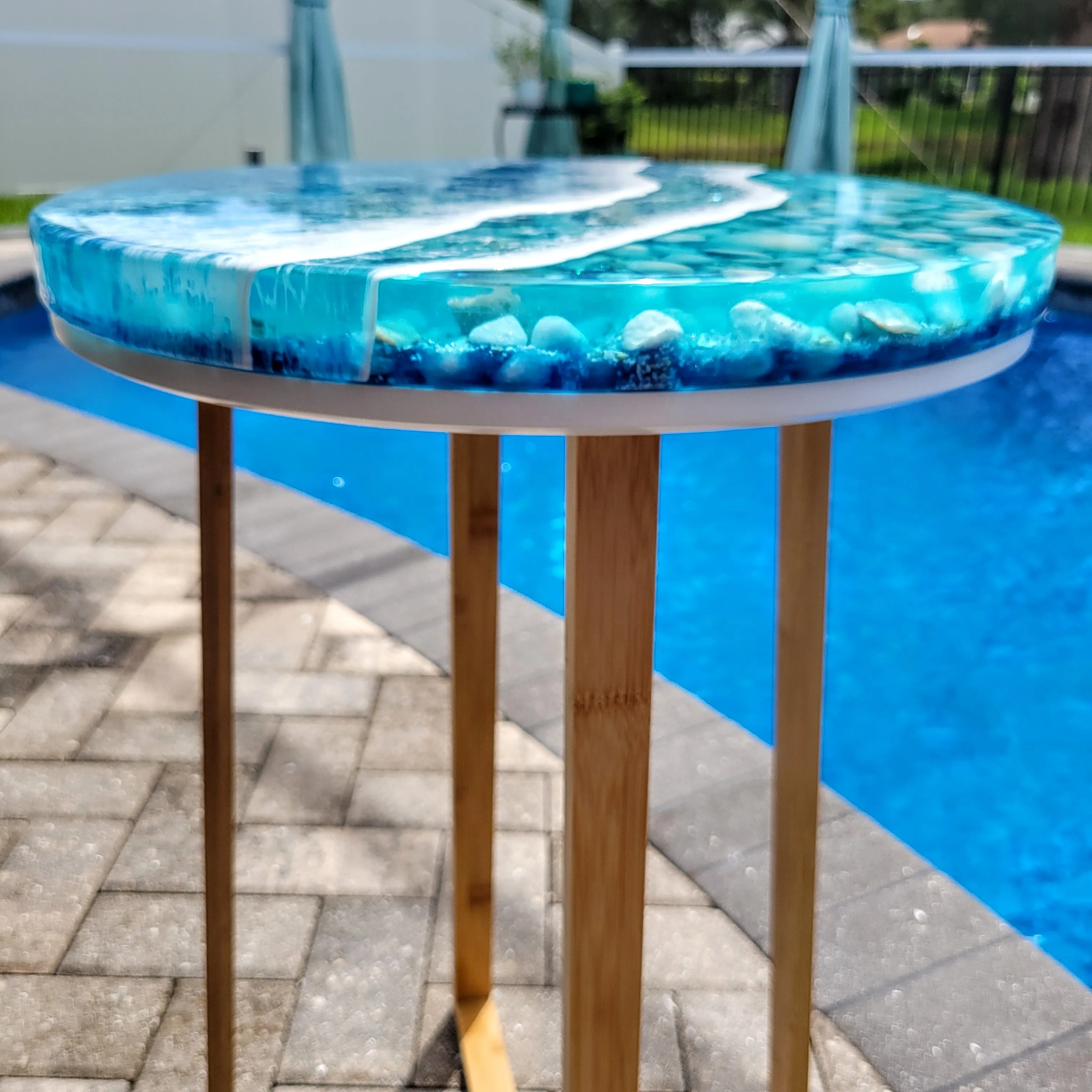 Into the Depths Side Table