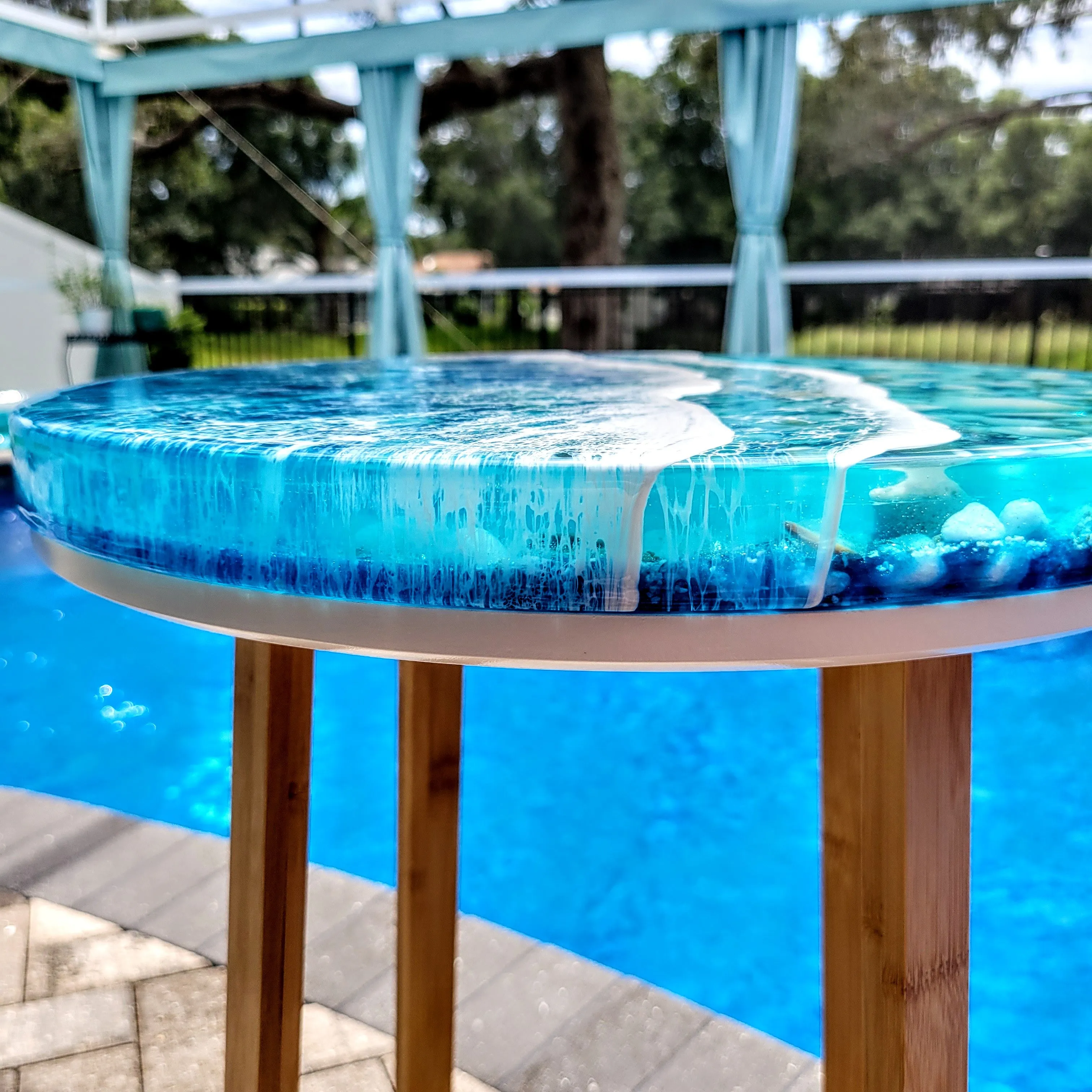 Into the Depths Side Table