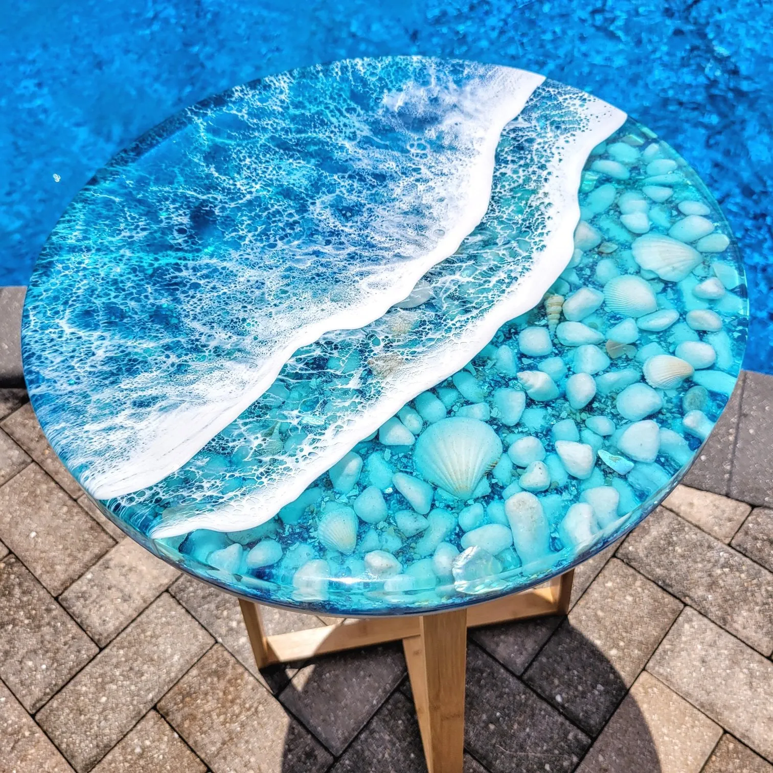 Into the Depths Side Table