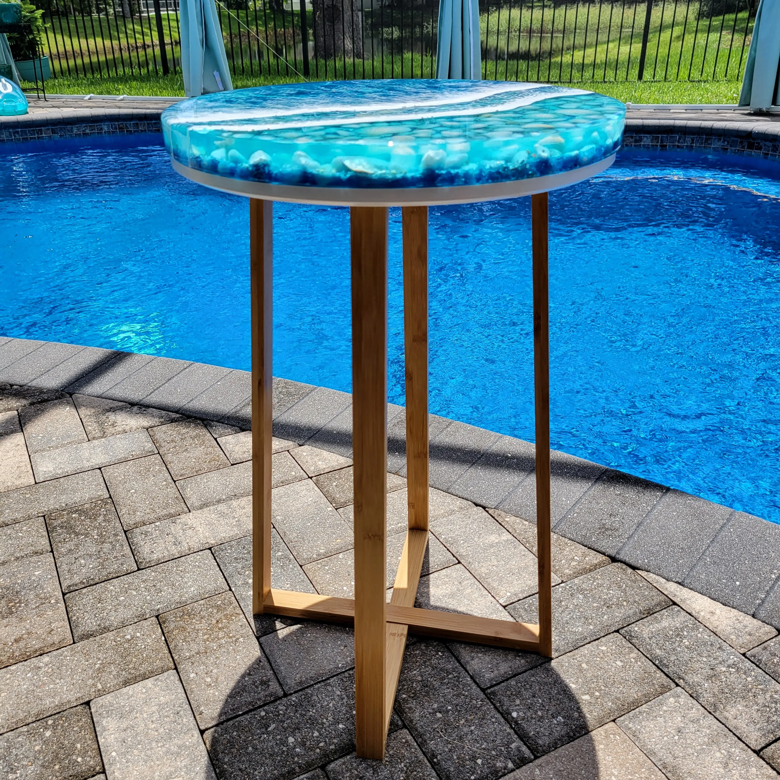 Into the Depths Side Table
