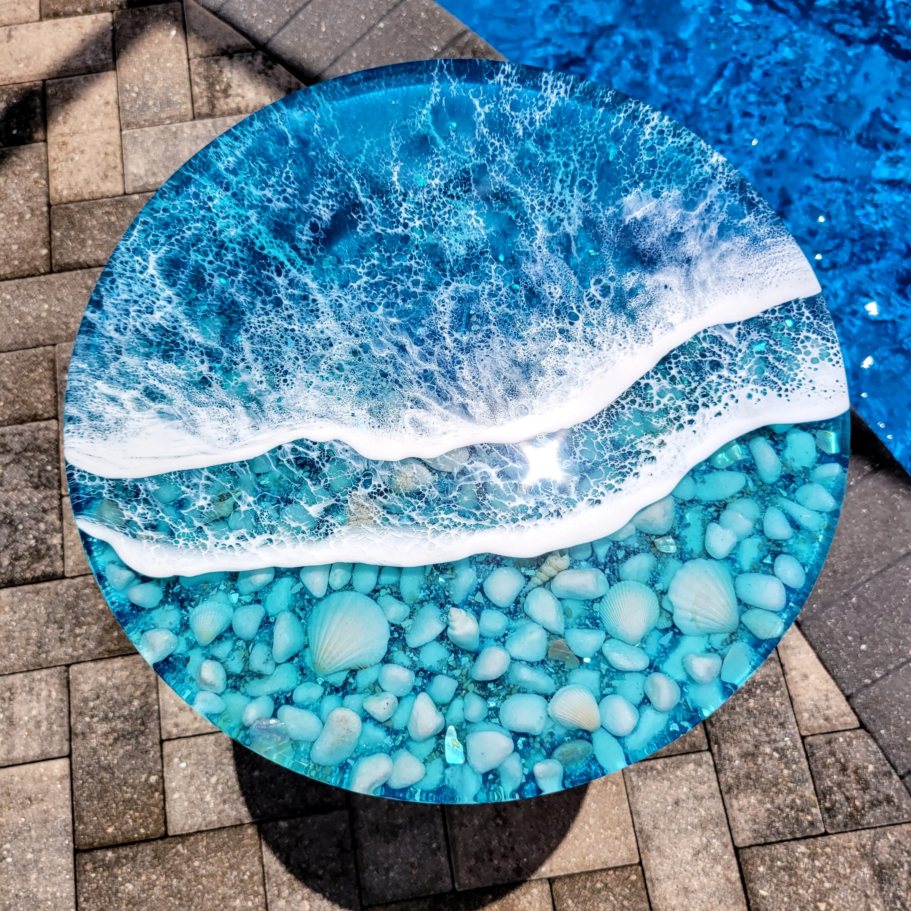 Into the Depths Side Table