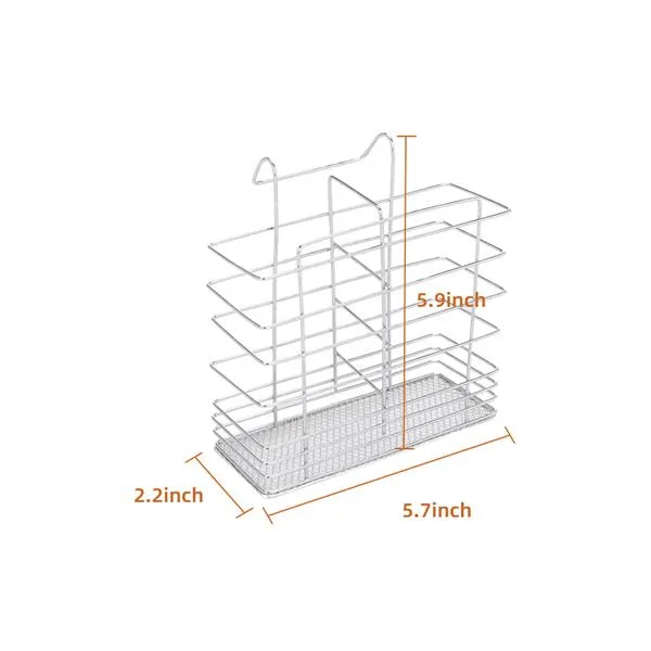 Large Dish Drying Rack with Drainboard, 2 Tier Stainless Steel Drying Racks for Kitchen Counter