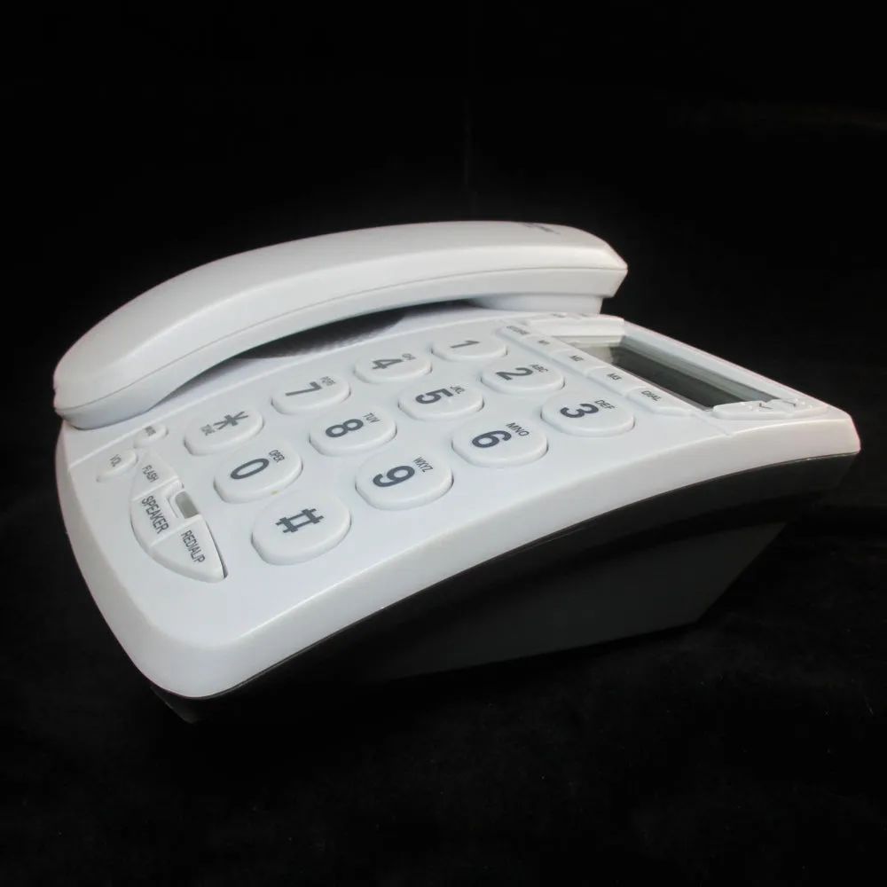 Large Number Big Button Home Phone Speaker Memory Caller ID Telephone Office New