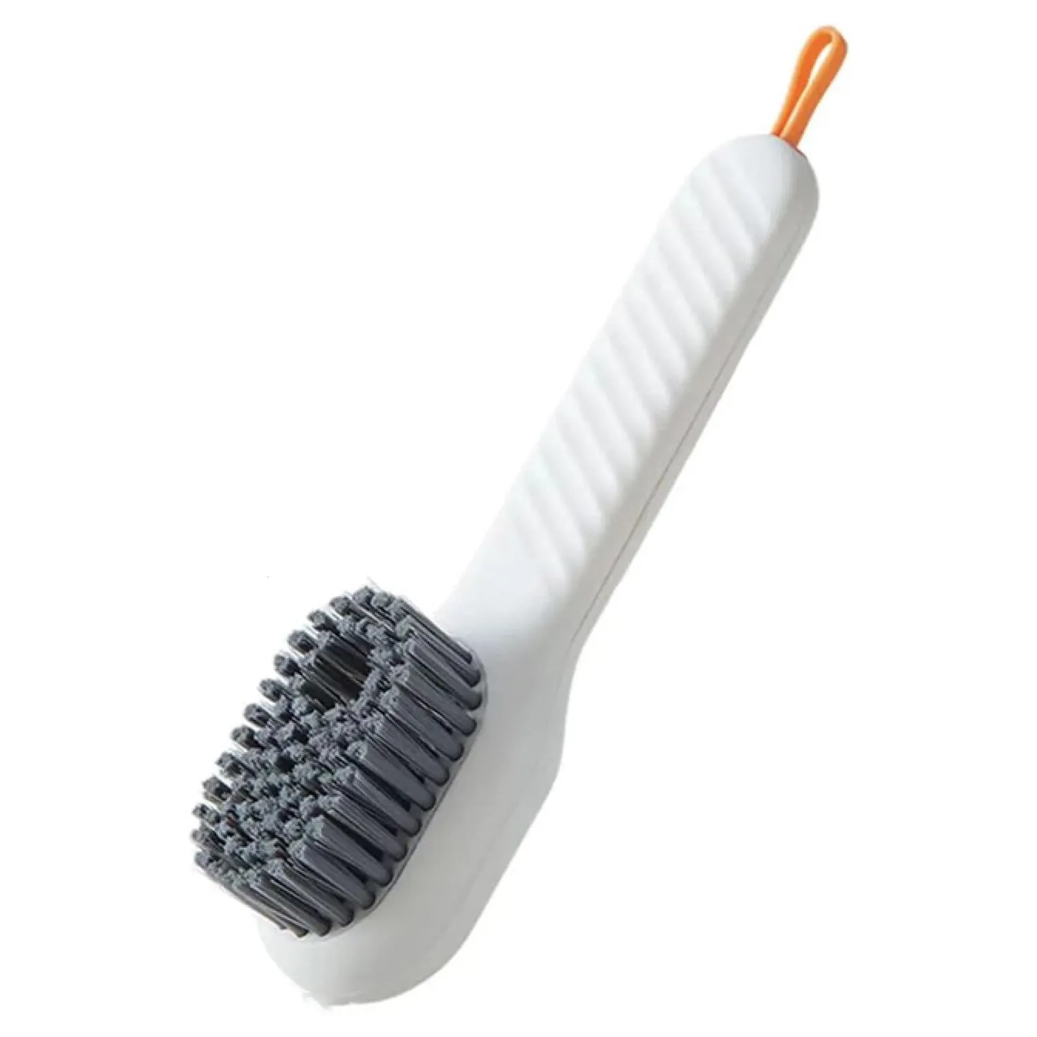 Multifunctional Scrubbing Brush with Liquid / Soap Dispenser, Cleaning Brush with Liquid / Soap Dispenser, Shoe Brush for Cleaning, Cloth Cleaning Brush with HandleLiquid Shoe Brush For Shoe Clothes (1 Pc)