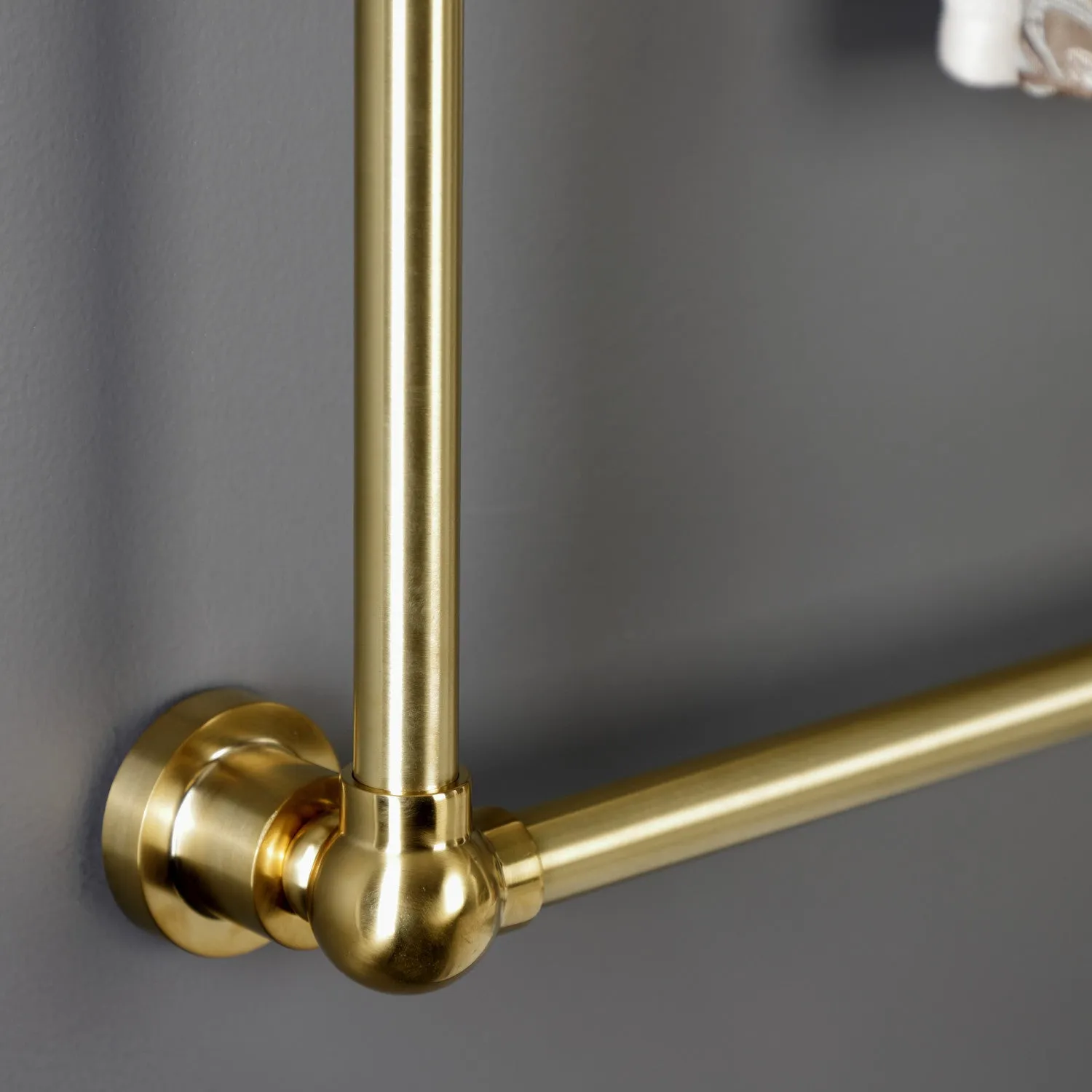 Palatine 36-Inch Wall Mount 3-Bar Towel Rack