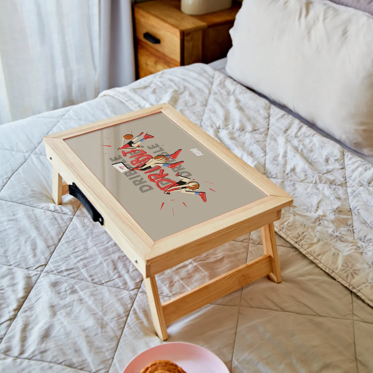 Personalised Foldable Desk - Basketball Fever, Girl
