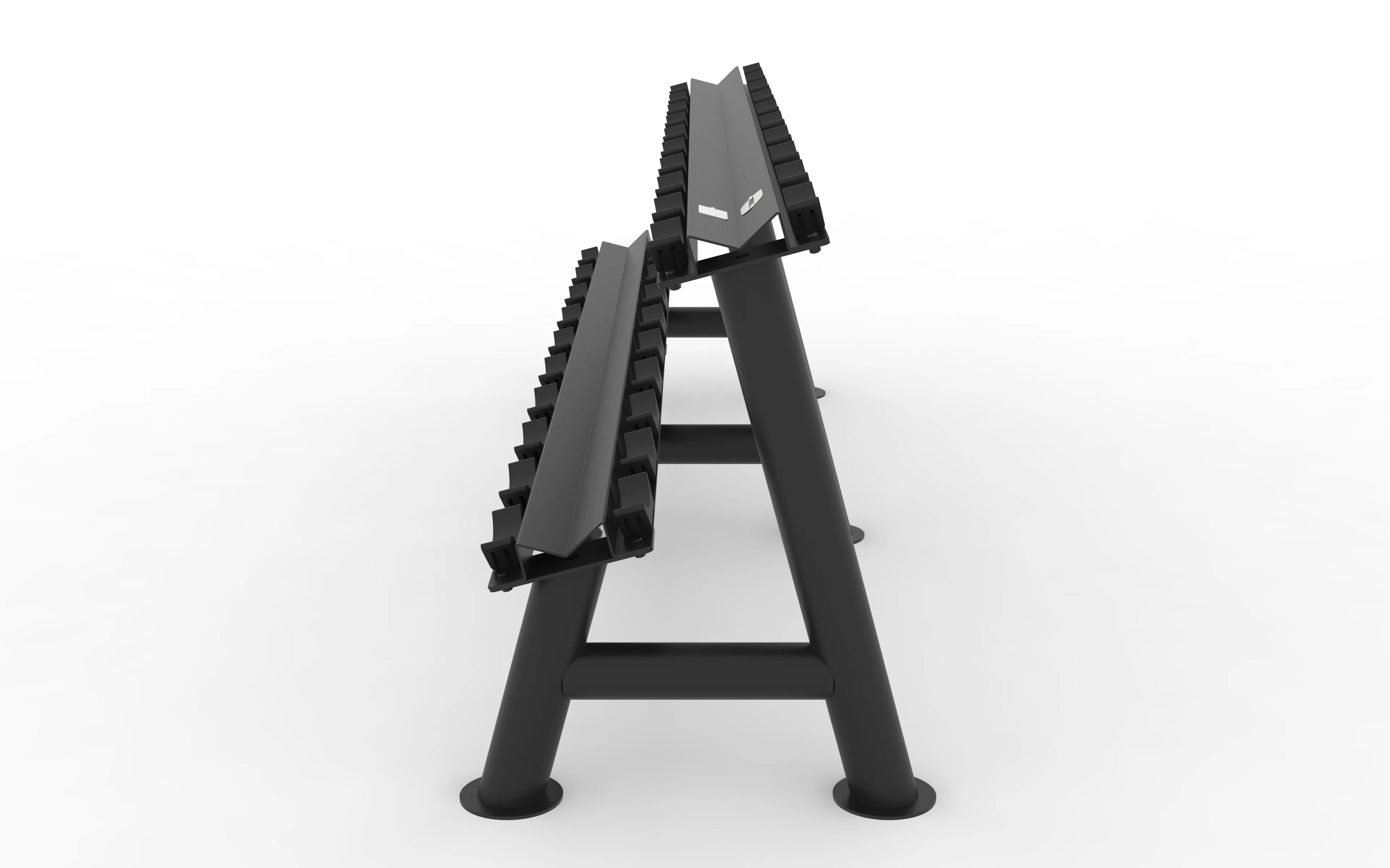 Primal Performance Series 10 Pair Dumbbell Rack (with Saddles)
