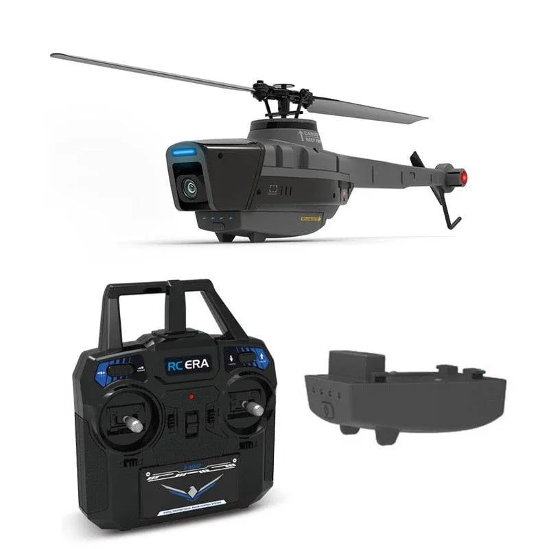 Single Propeller Aileron Less Helicopter Mini Black Bee Single Propeller 1080P HD Aileron Less Aerial Photography UAV