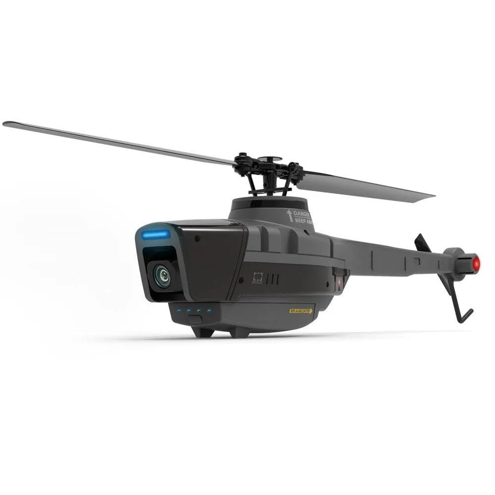 Single Propeller Aileron Less Helicopter Mini Black Bee Single Propeller 1080P HD Aileron Less Aerial Photography UAV