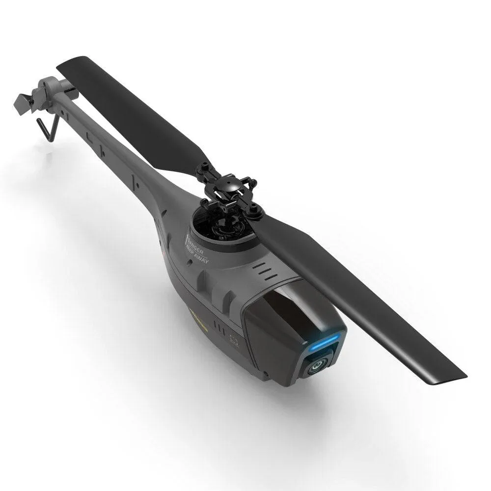 Single Propeller Aileron Less Helicopter Mini Black Bee Single Propeller 1080P HD Aileron Less Aerial Photography UAV