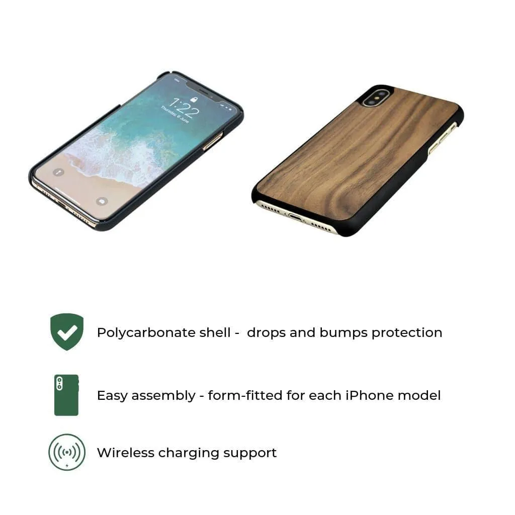 Slim iPhone Case - Walnut