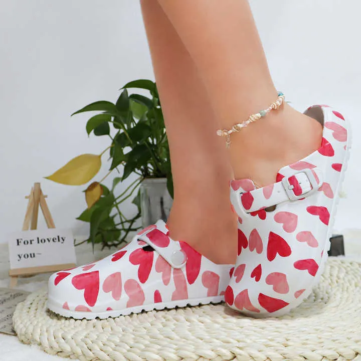 Women's Stylish Print EVA-قباقيب نسائية أنيقة